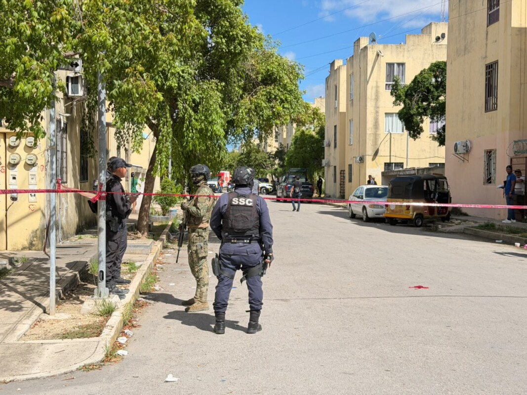 Ataque armado deja tres personas muertas en Paseos del Mar en la Región 251 de Cancún