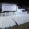 Aseguran más de 1.3 toneladas de metanfetamina durante operativo en Sinaloa