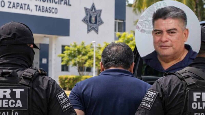 Detienen a director de Seguridad Pública en Tabasco por delincuencia organizada
