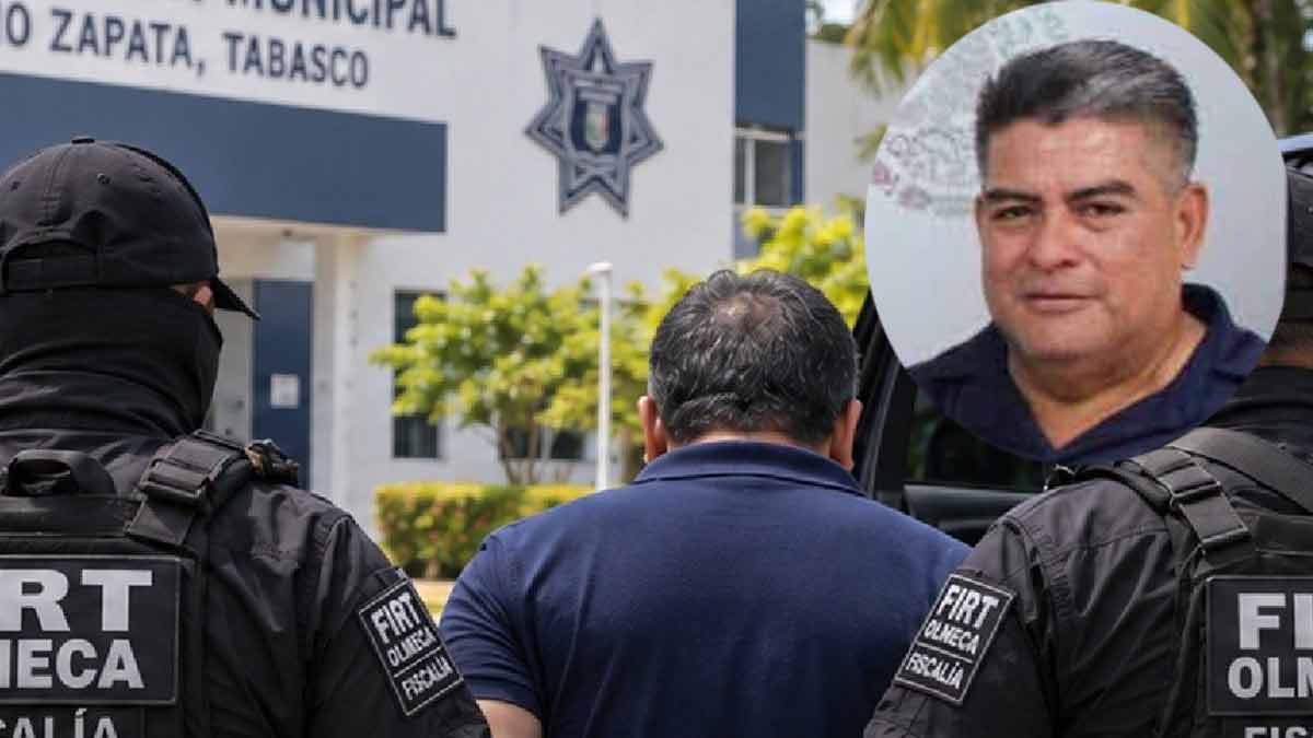 Detienen a director de Seguridad Pública en Tabasco por delincuencia organizada