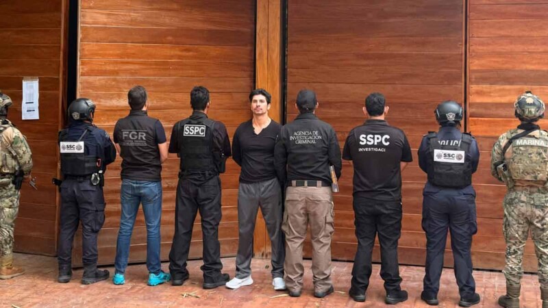 Fuerzas federales detienen a "El Panameño" durante operativo en Playa del Carmen