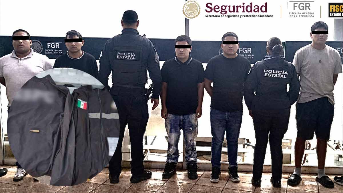 Caen sujetos que fingían ser policías para extorsionar a transportistas en Edomex
