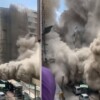 Colapsa edificio en construcción en Nairobi; temen que haya personas atrapadas
