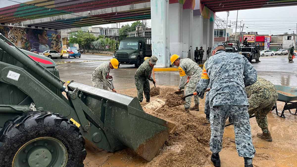 La Defensa moviliza personal y suministros ante el avance del huracán Simón