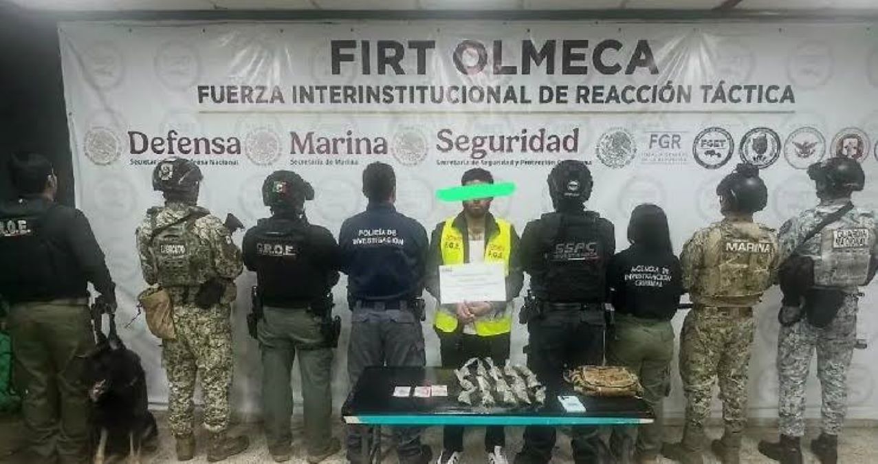 Detienen en Tabasco a presunto líder de la Mara 18 buscado por al menos 15 homicidios en El Salvador