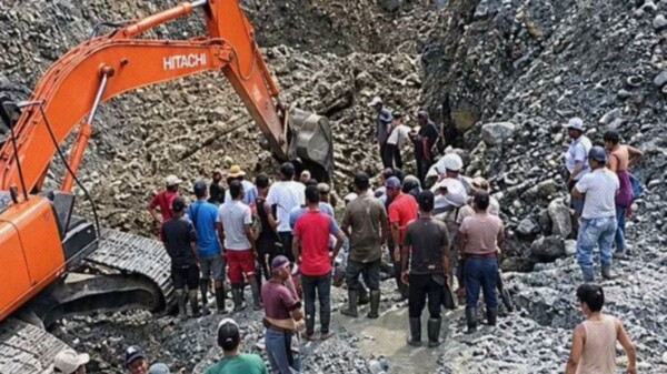 Derrumbe en mina ilegal de oro deja 14 muertos y siete heridos en Colombia