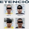 Detienen a cuatro personas con presunta droga y armas en la SM 94 de Cancún