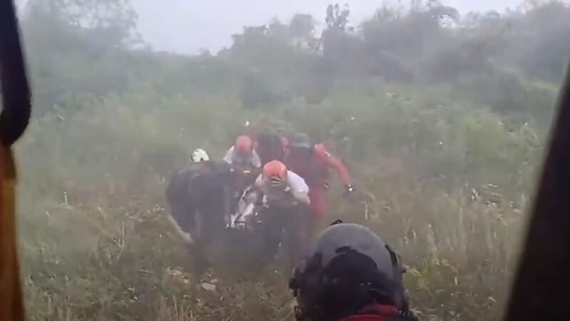 Mérida: Trasladan en helicóptero a persona afectada por picaduras de abejas en Sitpach