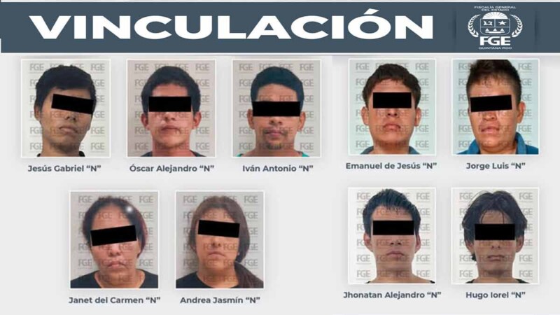 Vinculan a proceso a nueve personas por presuntos delitos contra la salud en Playa del Carmen