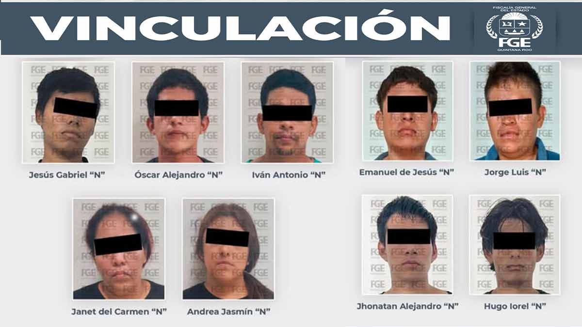 Vinculan a proceso a nueve personas por presuntos delitos contra la salud en Playa del Carmen