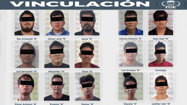 Vinculan a proceso a 15 personas por presunto narcomenudeo en Quintana Roo
